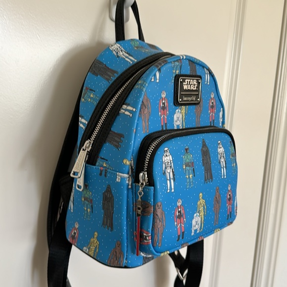Star Wars x Loungefly Action Figures AOP Character Mini Backpack main image 6